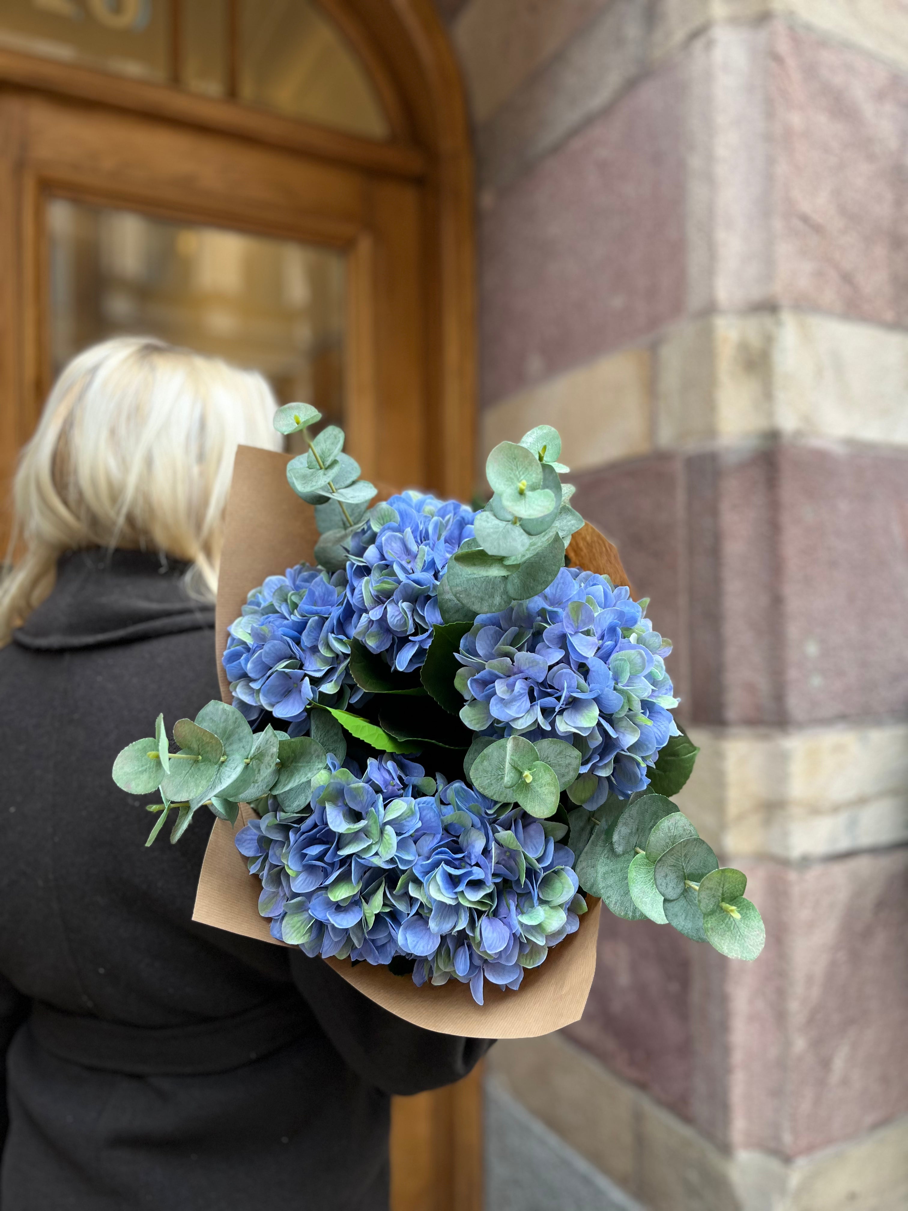 Hydrangea bouquet Blue