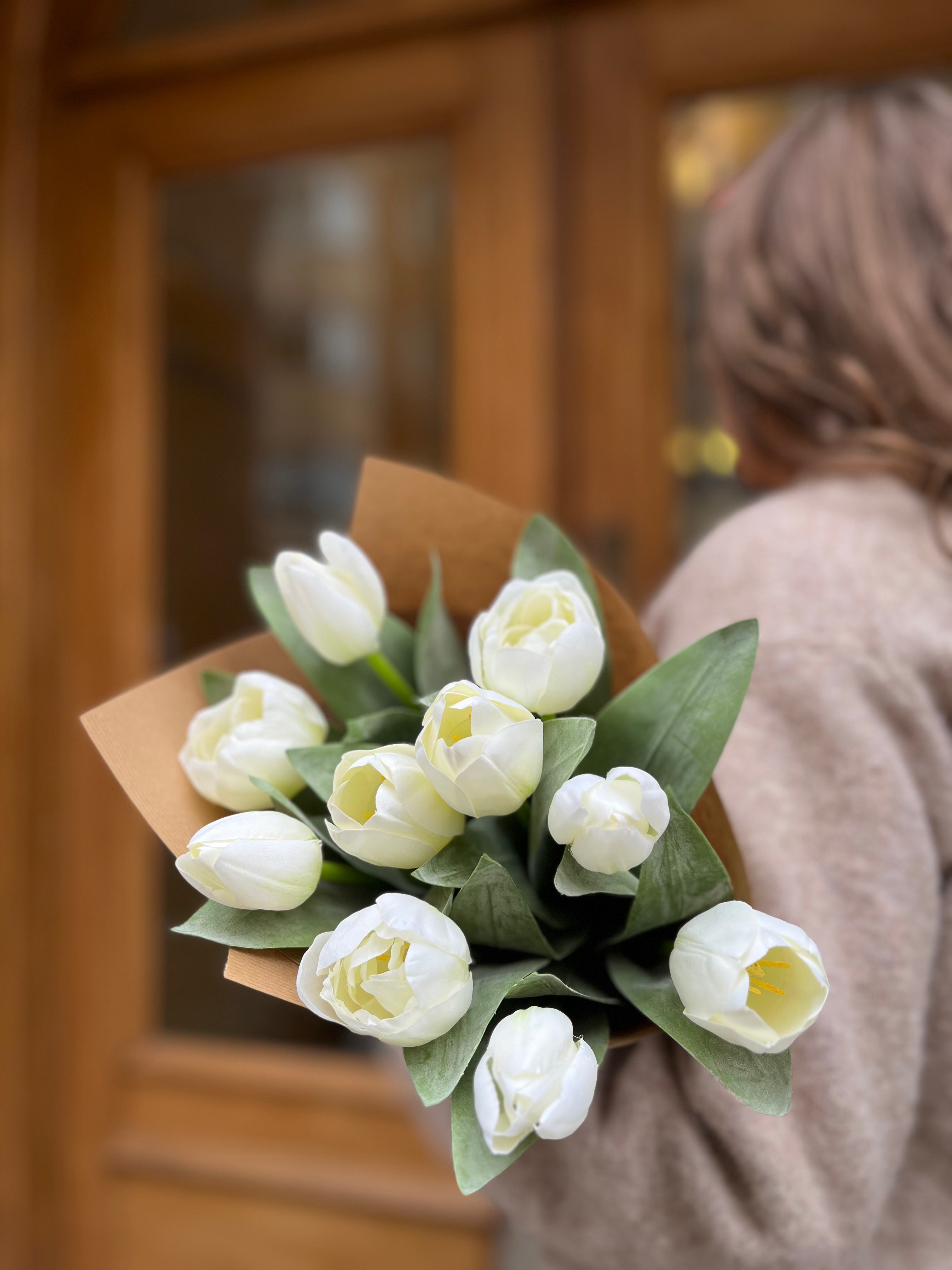 Tulip 36 cm, White